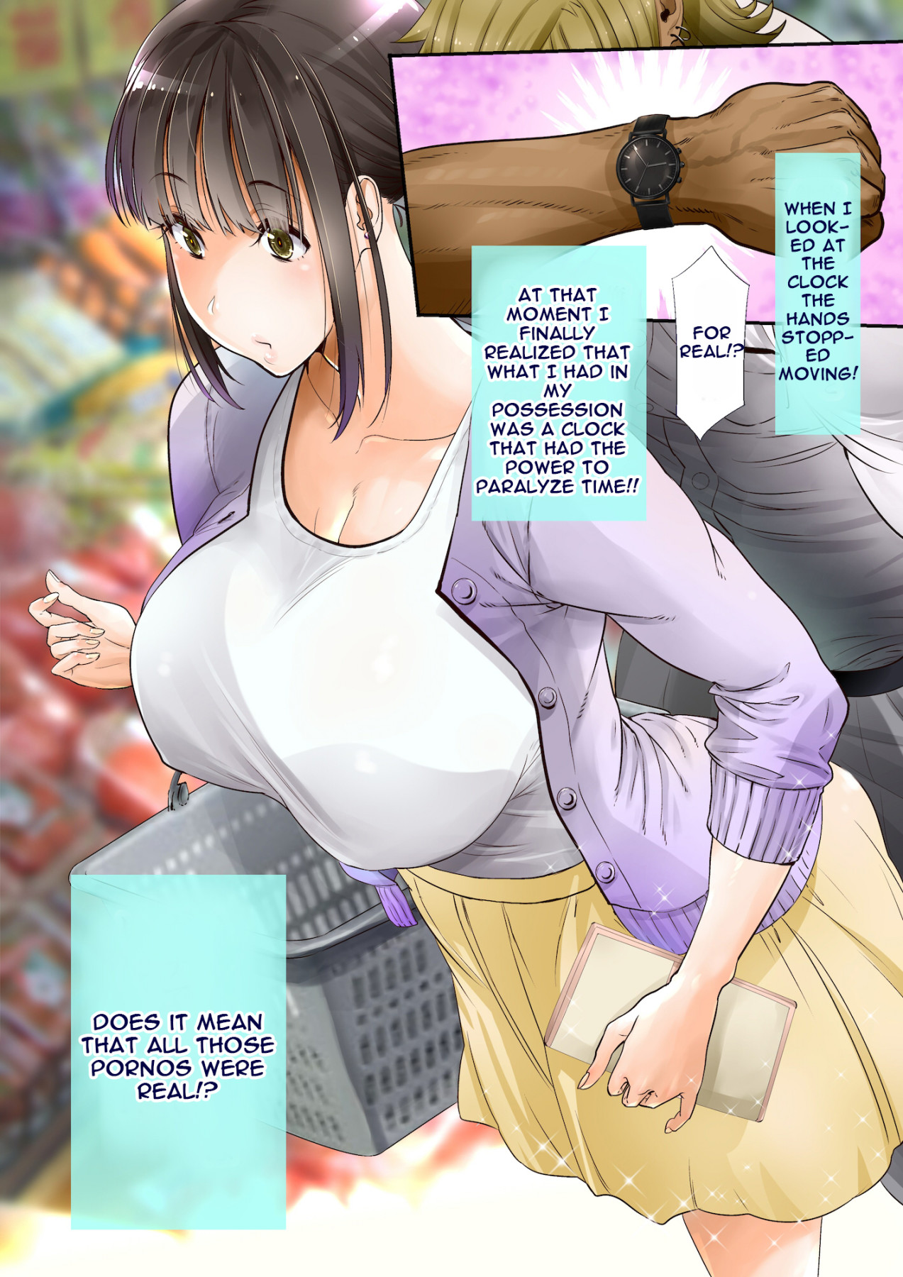 Hentai Manga Comic-Using a Time Stopping Watch This Man Gets To Fuck The Woman He Always Wanted-Read-28